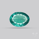 Faceted Belgian Teal Fluorite