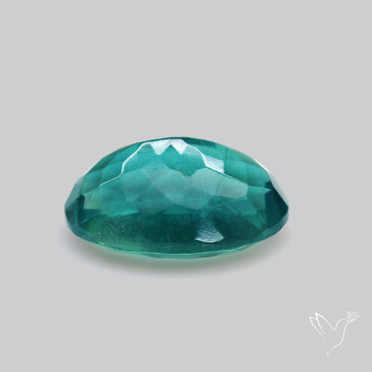 Faceted Belgian Teal Fluorite