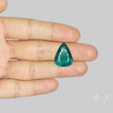 Faceted Belgian Teal Fluorite