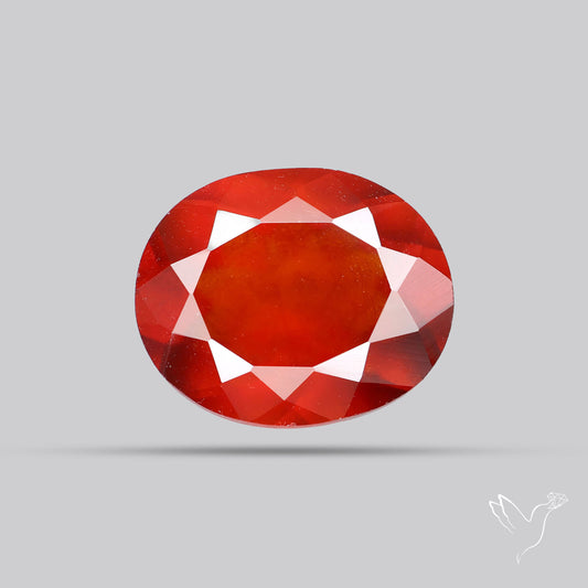 Faceted Hessonite Garnet