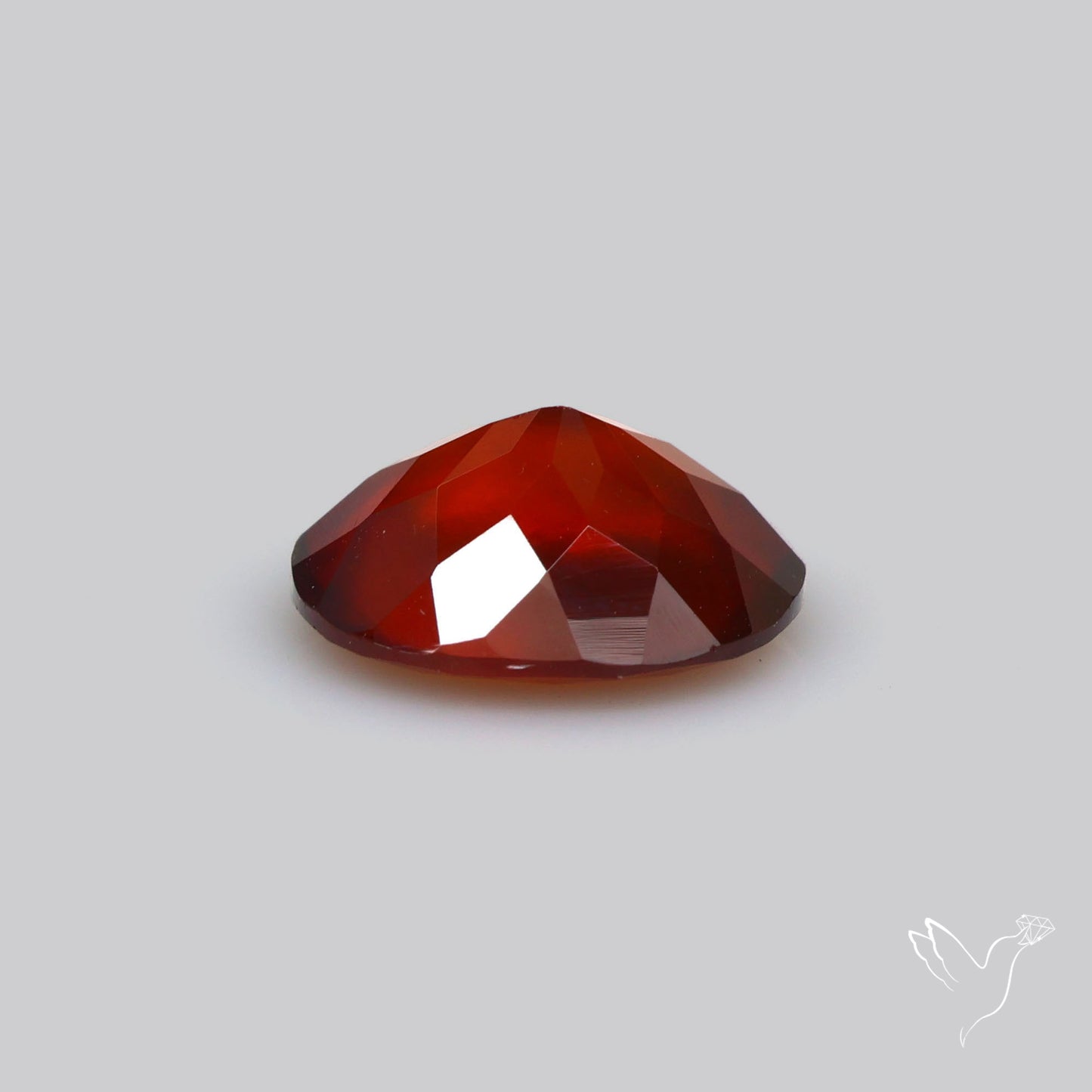 Faceted Hessonite Garnet
