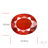 Faceted Hessonite Garnet