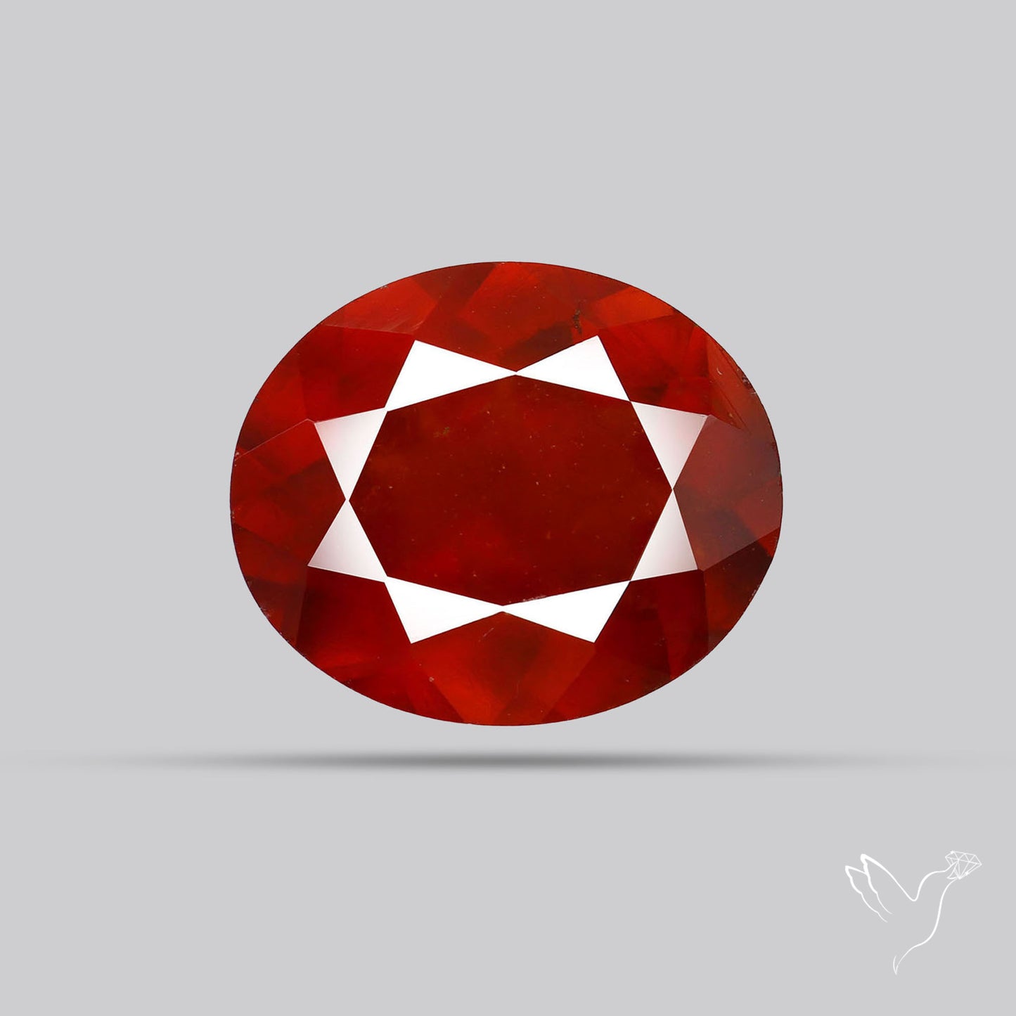 Faceted Hessonite Garnet