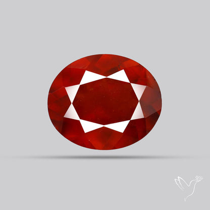 Faceted Hessonite Garnet