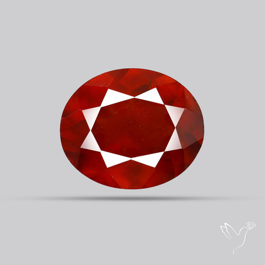 Faceted Hessonite Garnet