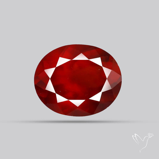 Faceted Hessonite Garnet