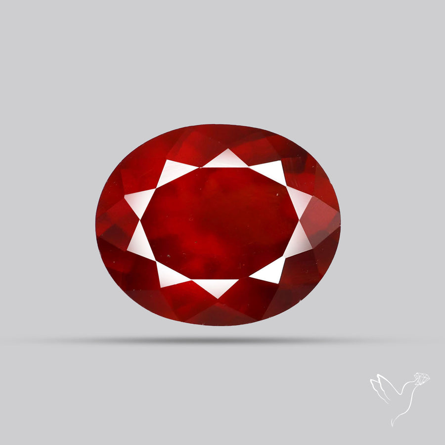 Faceted Hessonite Garnet