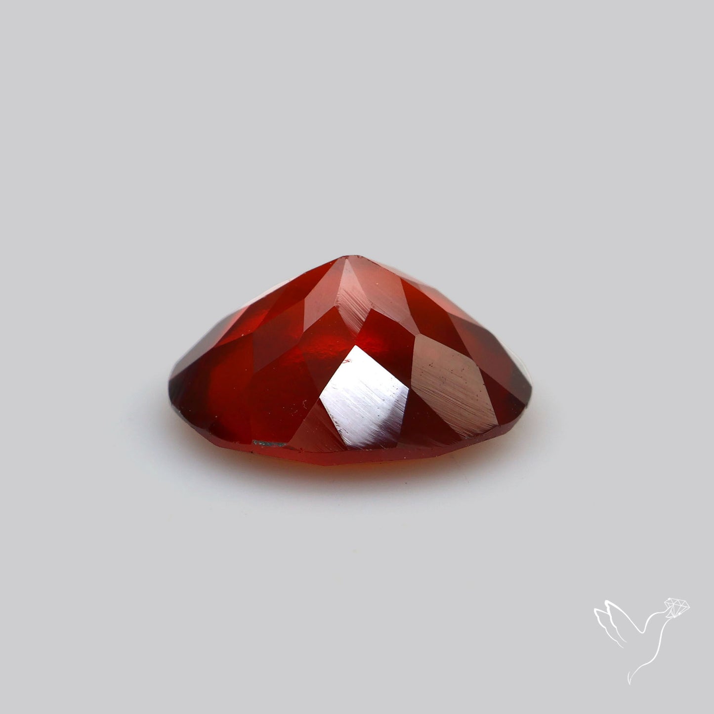 Faceted Hessonite Garnet