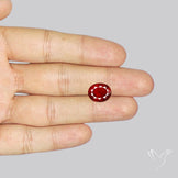 Faceted Hessonite Garnet