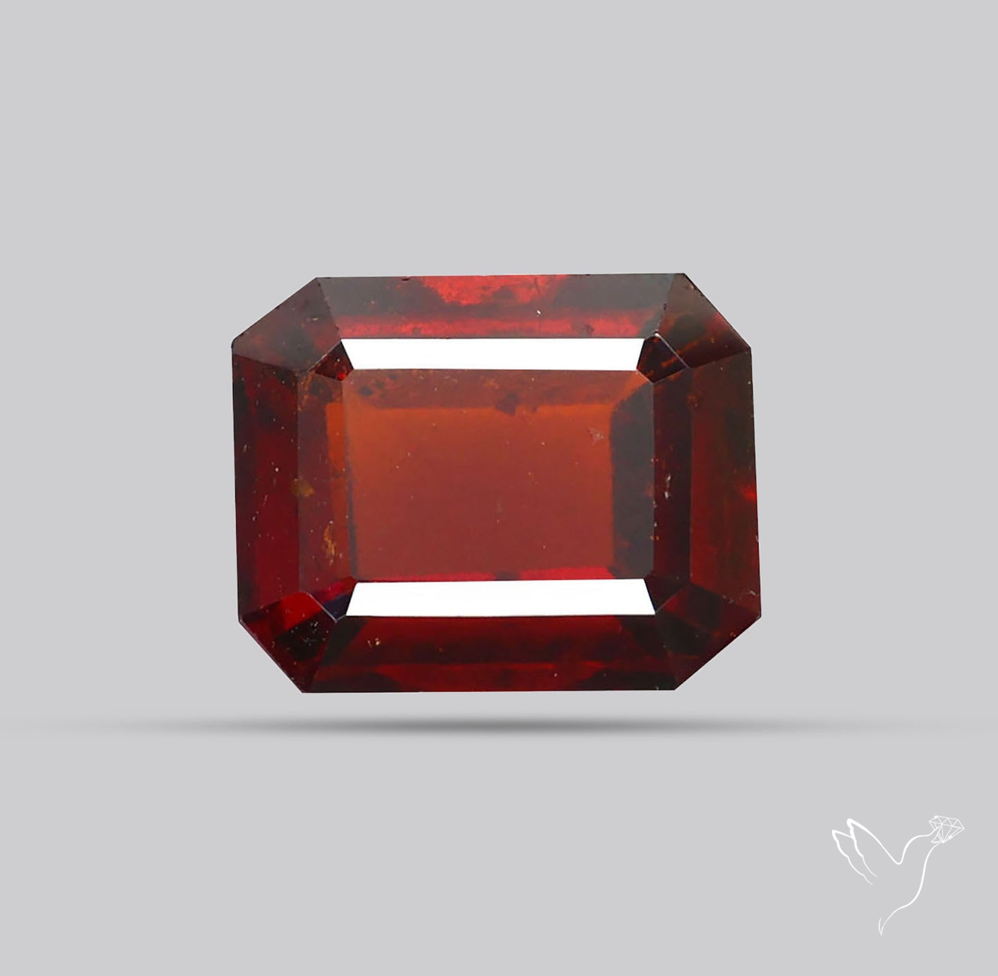 Faceted Hessonite Garnet