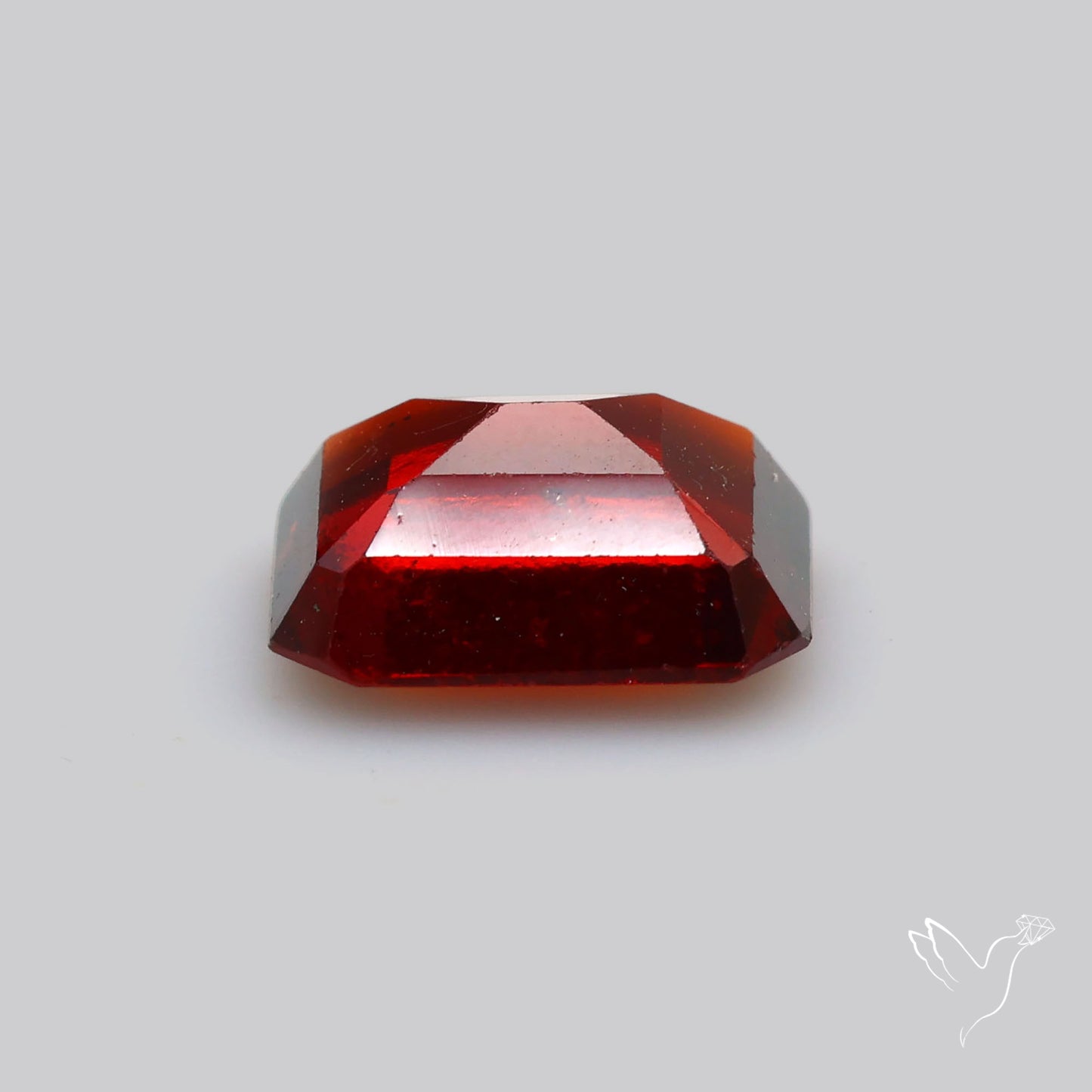 Faceted Hessonite Garnet