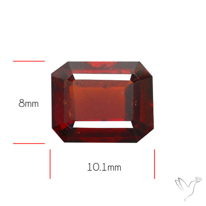 Faceted Hessonite Garnet