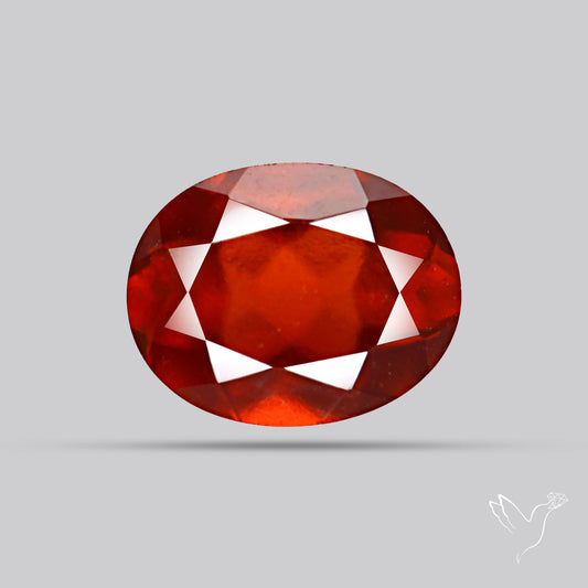 Faceted Hessonite Garnet