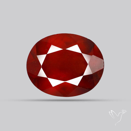 Faceted Hessonite Garnet