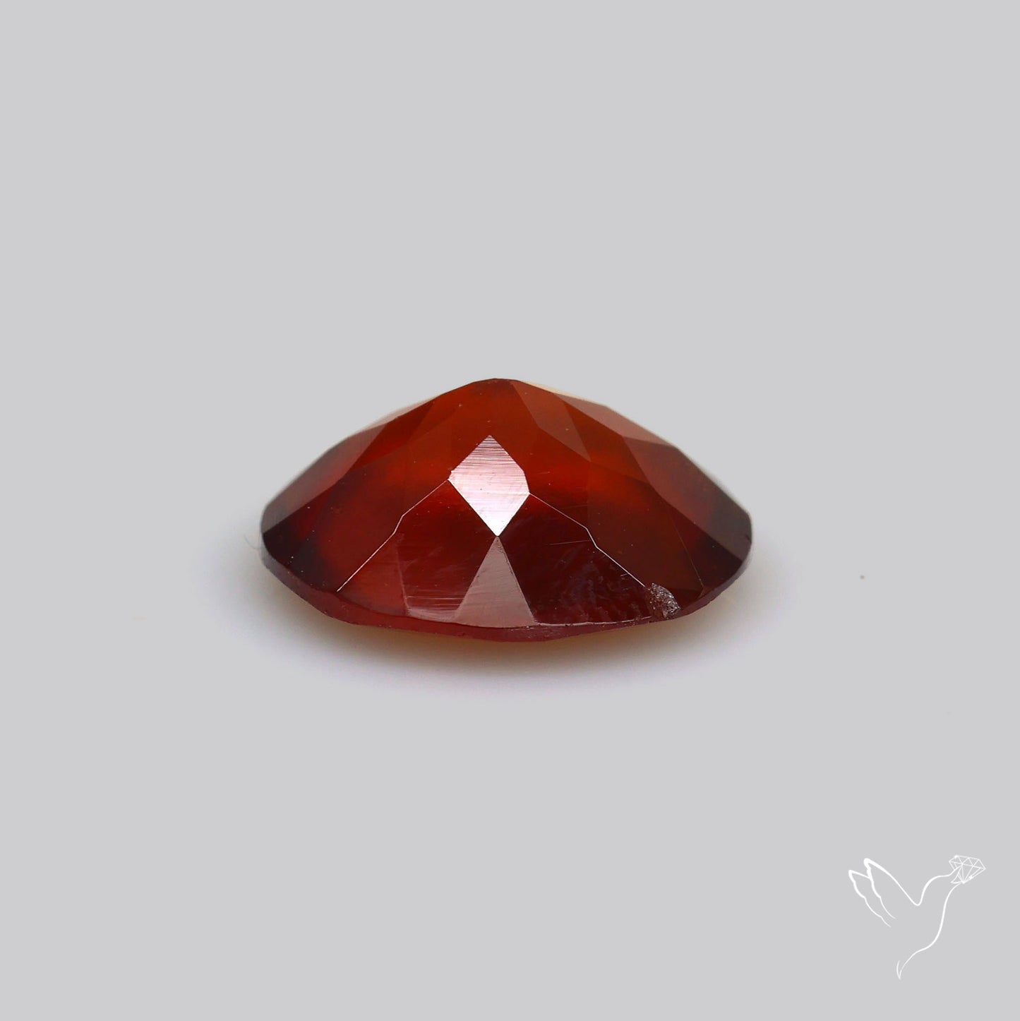 Faceted Hessonite Garnet