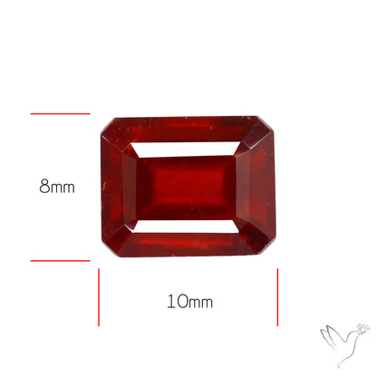 Faceted Hessonite Garnet