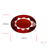 Faceted Hessonite Garnet