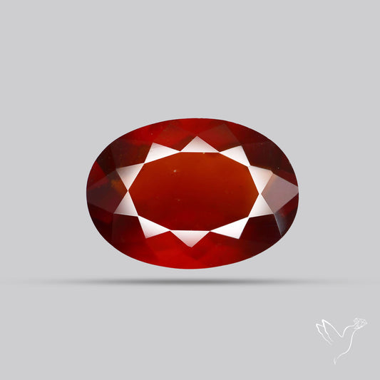 Faceted Hessonite Garnet