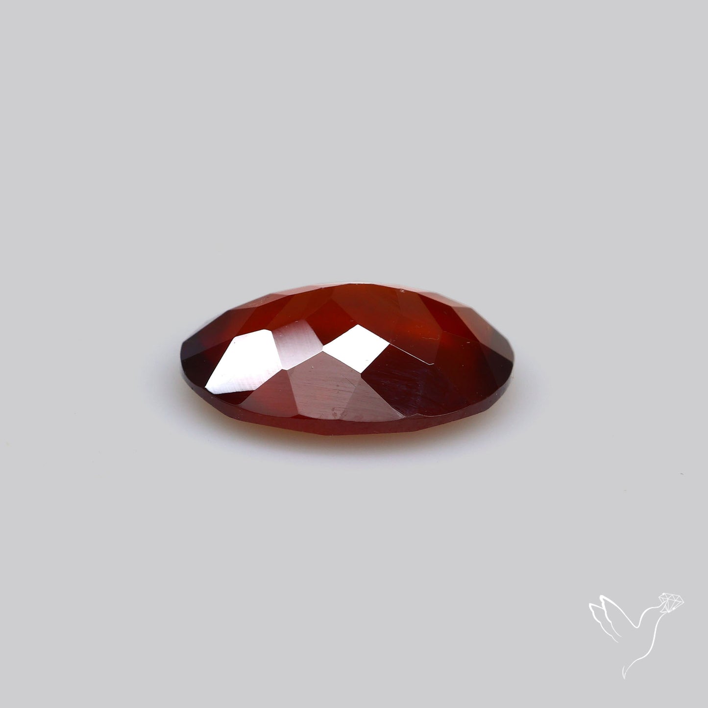 Faceted Hessonite Garnet