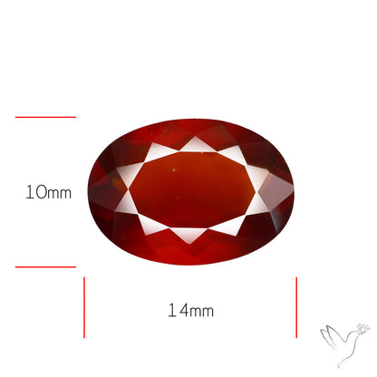 Faceted Hessonite Garnet