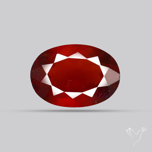 Faceted Hessonite Garnet