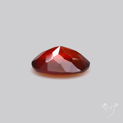 Faceted Hessonite Garnet