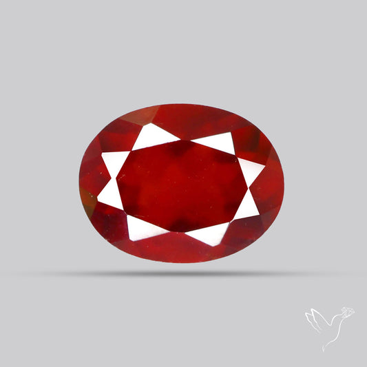 Faceted Hessonite Garnet