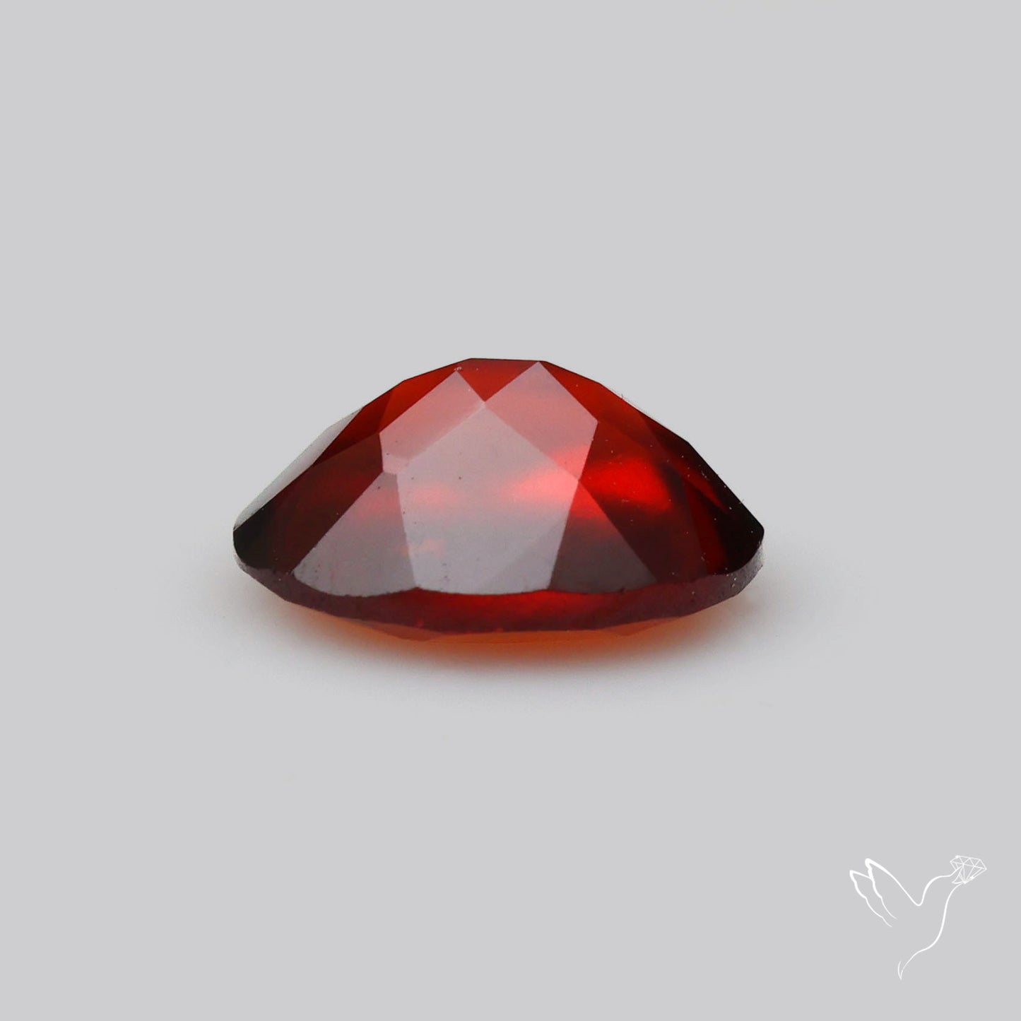 Faceted Hessonite Garnet
