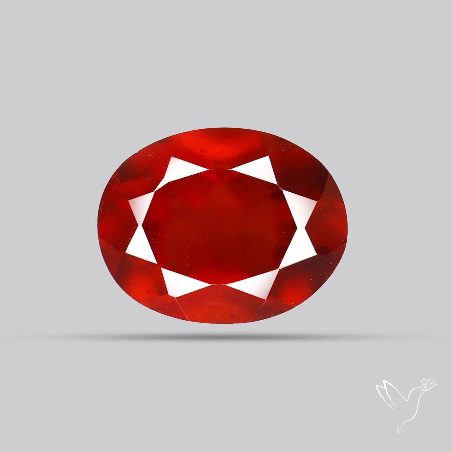 Faceted Hessonite Garnet
