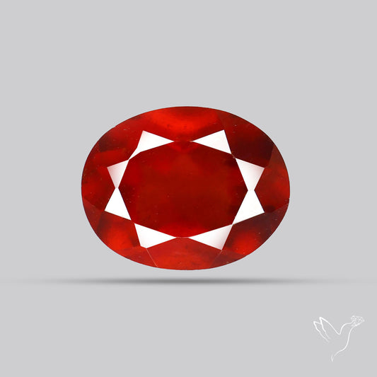 Faceted Hessonite Garnet