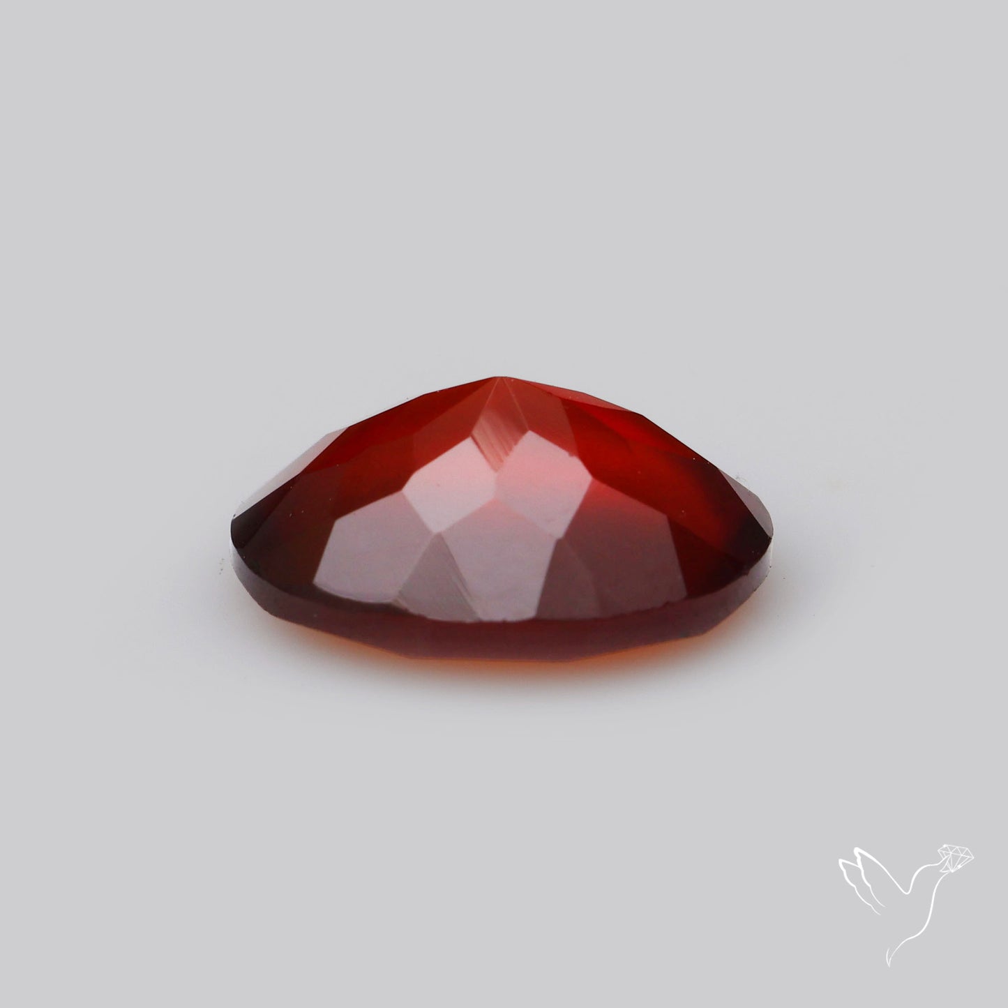 Faceted Hessonite Garnet