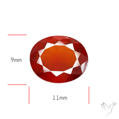 Faceted Hessonite Garnet
