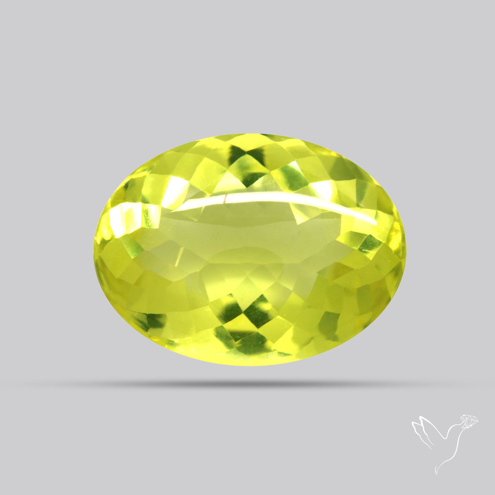 Buff Top Lemon Quartz AAA Clear Faceted Fine Cuts
