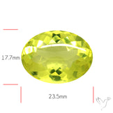 Buff Top Lemon Quartz AAA Clear Faceted Fine Cuts