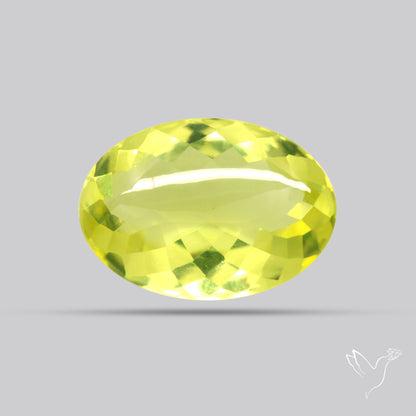 Buff Top Lemon Quartz AAA Clear Faceted Fine Cuts