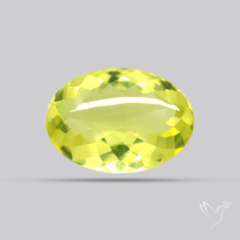 Buff Top Lemon Quartz AAA Clear Faceted Fine Cuts