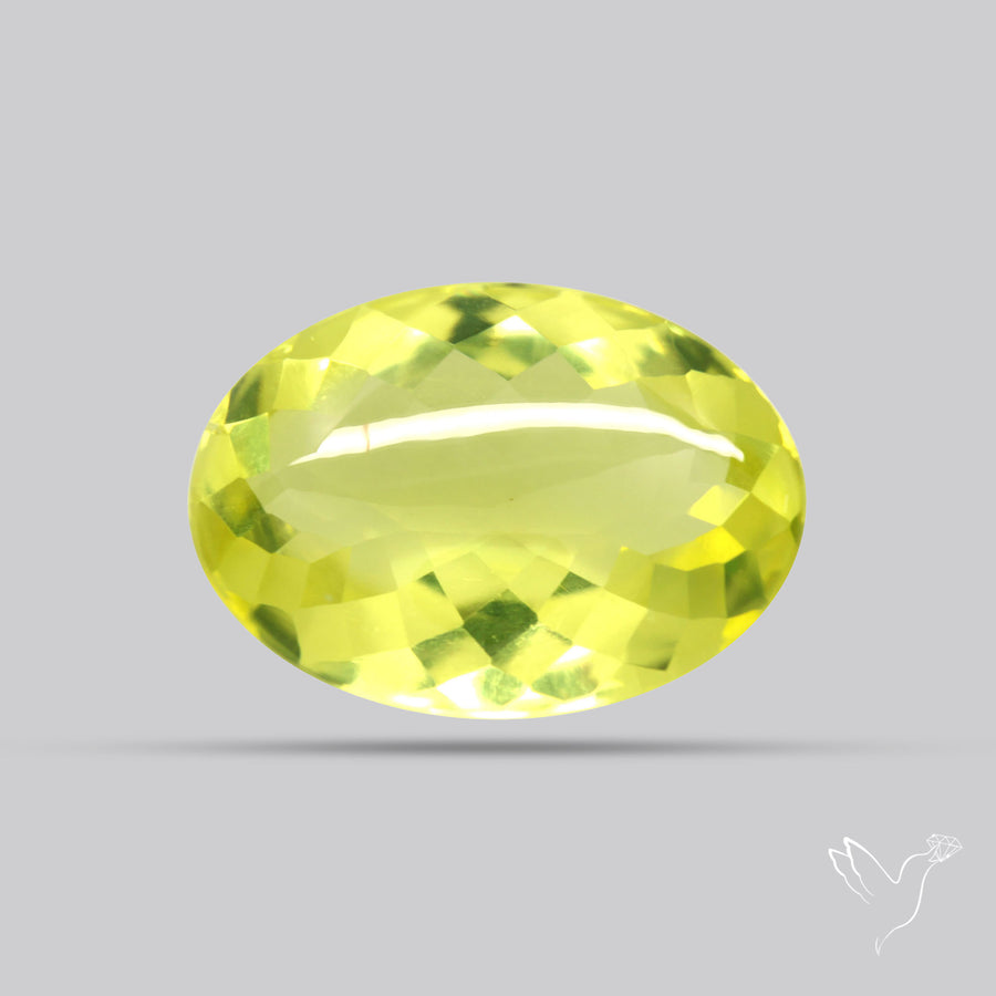 Buff Top Lemon Quartz AAA Clear Faceted Fine Cuts
