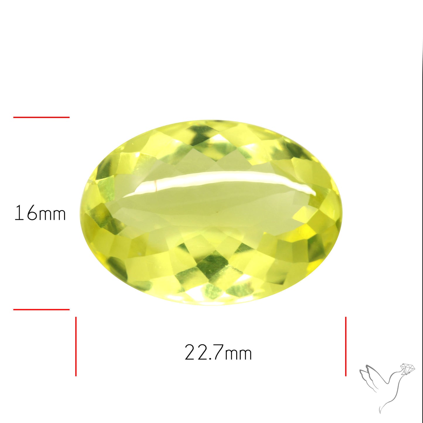 Buff Top Lemon Quartz AAA Clear Faceted Fine Cuts