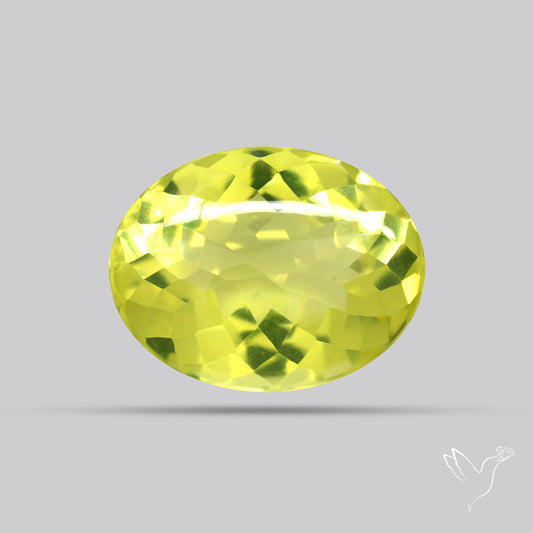 Buff Top Lemon Quartz AAA Clear Faceted Fine Cuts