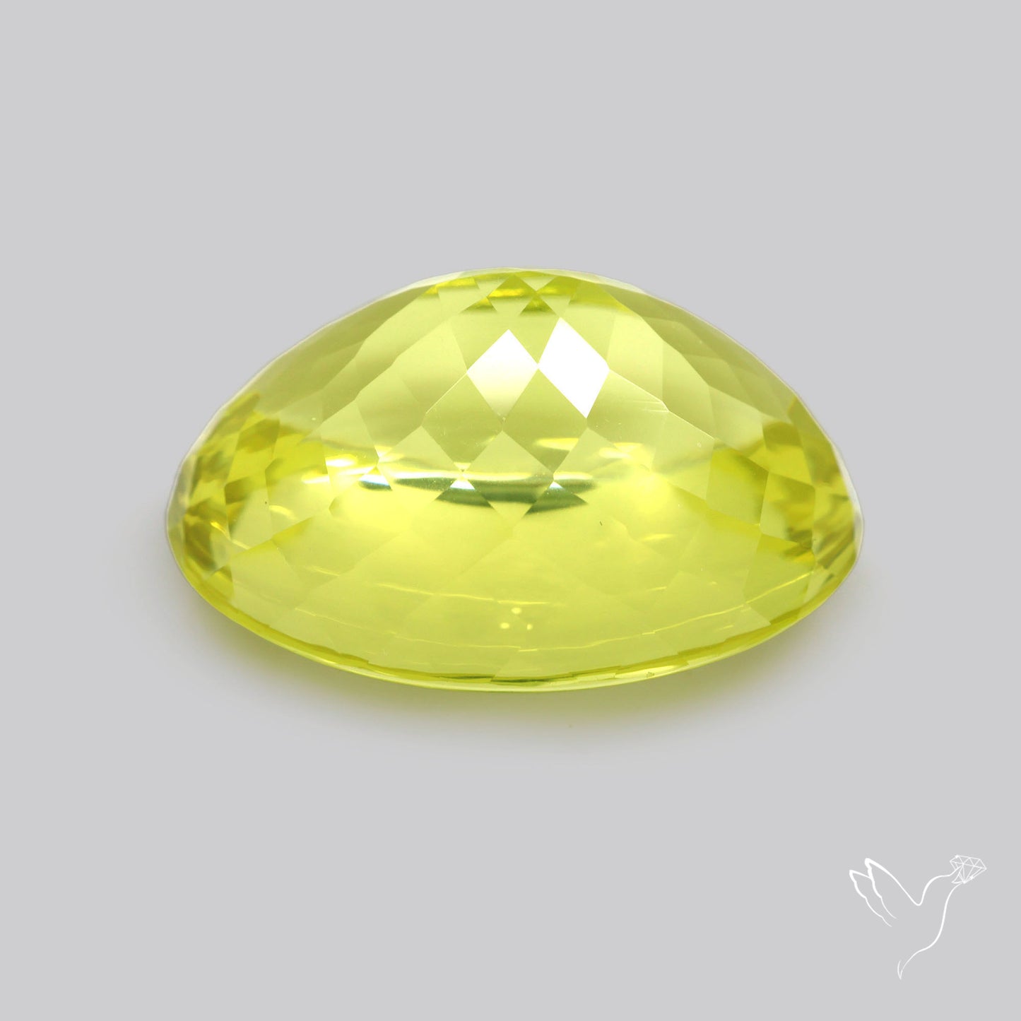 Buff Top Lemon Quartz AAA Clear Faceted Fine Cuts