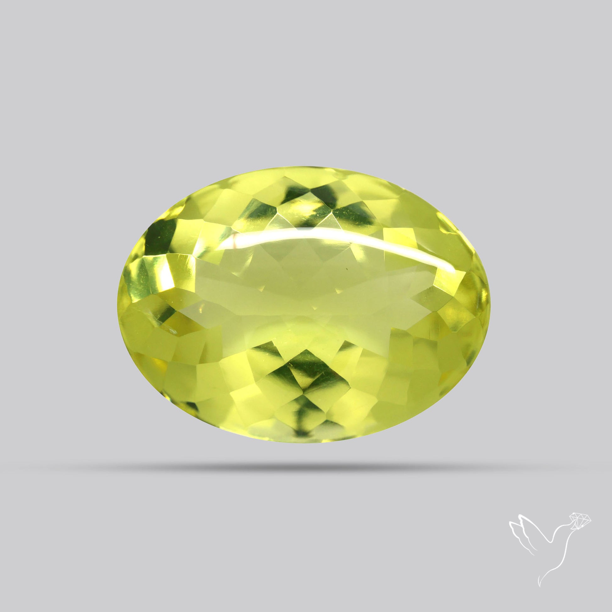 Buff Top Lemon Quartz AAA Clear Faceted Fine Cuts