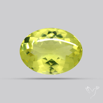 Buff Top Lemon Quartz AAA Clear Faceted Fine Cuts