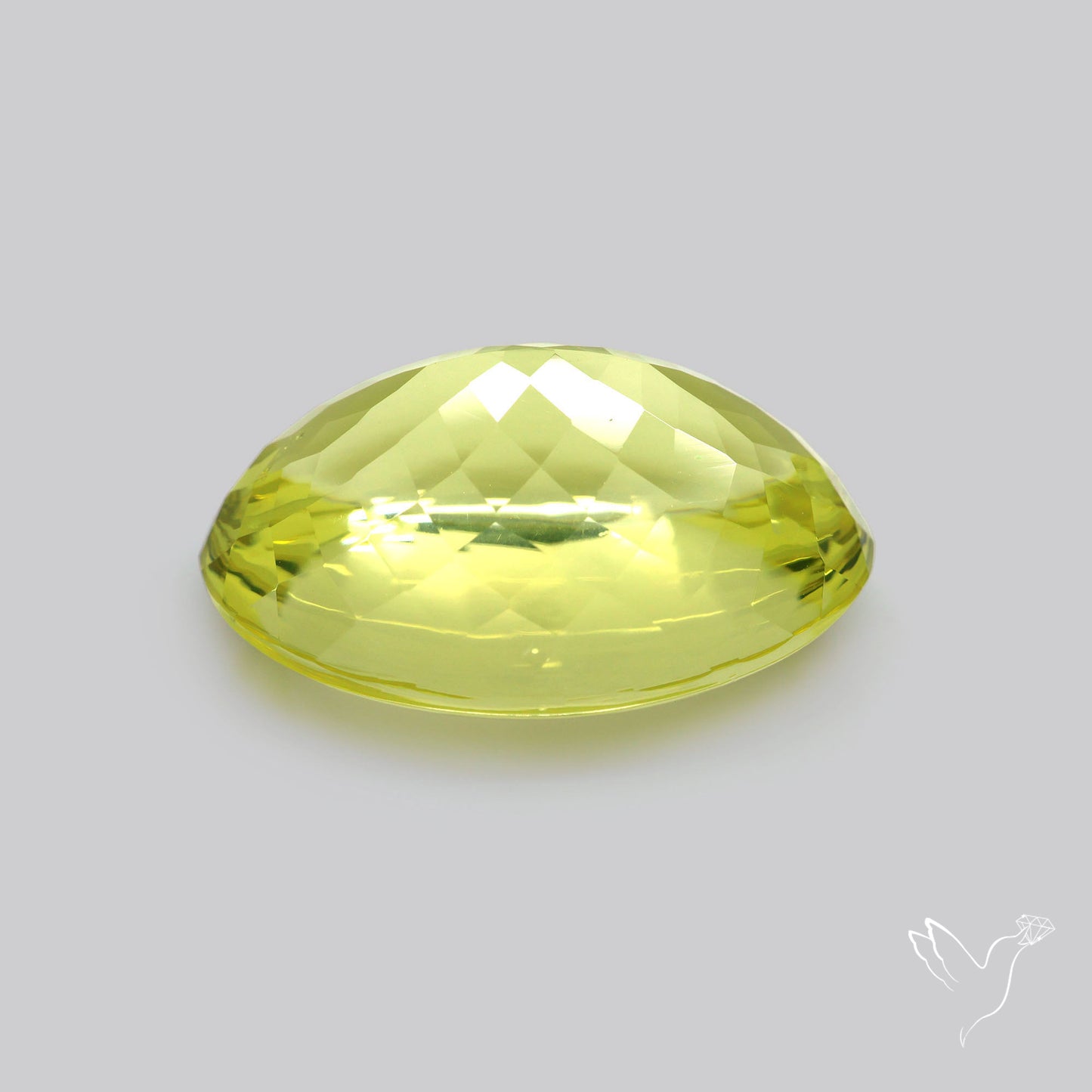 Buff Top Lemon Quartz AAA Clear Faceted Fine Cuts