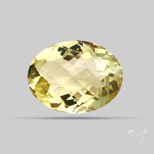 AAA Lemon Quartz Checker Faceted Clear