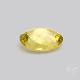 AAA Lemon Quartz Checker Faceted Clear