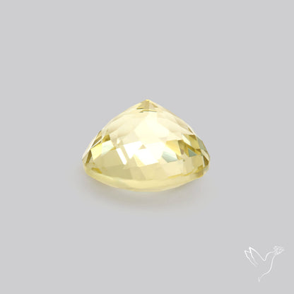 AAA Lemon Quartz Checker Faceted Clear