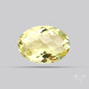 AAA Lemon Quartz Checker Faceted Clear