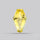 AAA Lemon Quartz Checker Faceted Clear