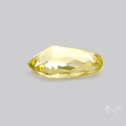 AAA Lemon Quartz Checker Faceted Clear