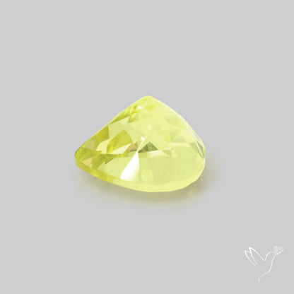 AAA Lemon Quartz Checker Faceted Clear
